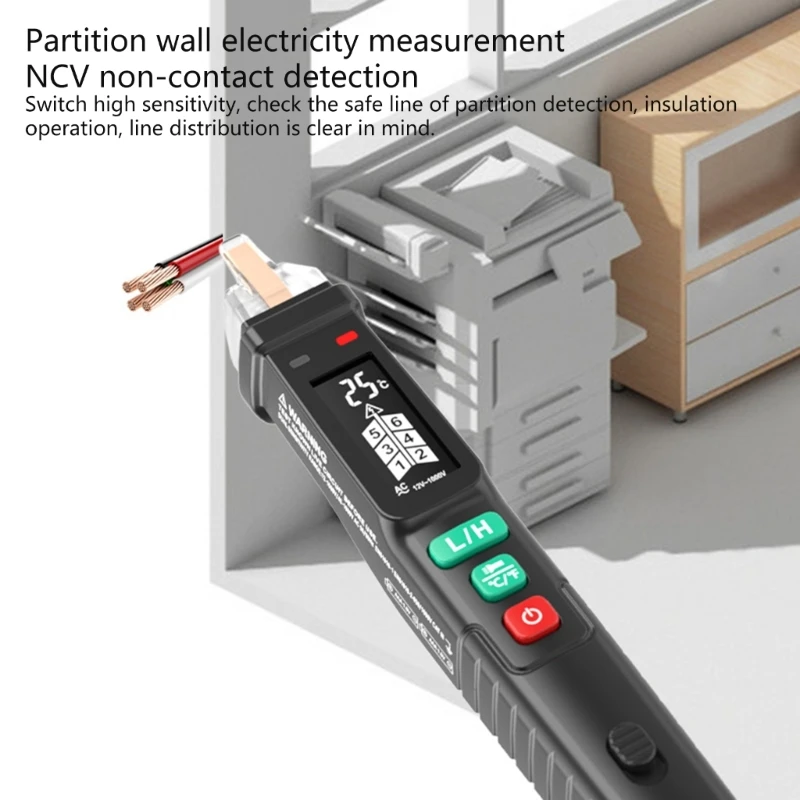 Non-contact Detector Tester Metru 12-1000V Pix Stilou Electric