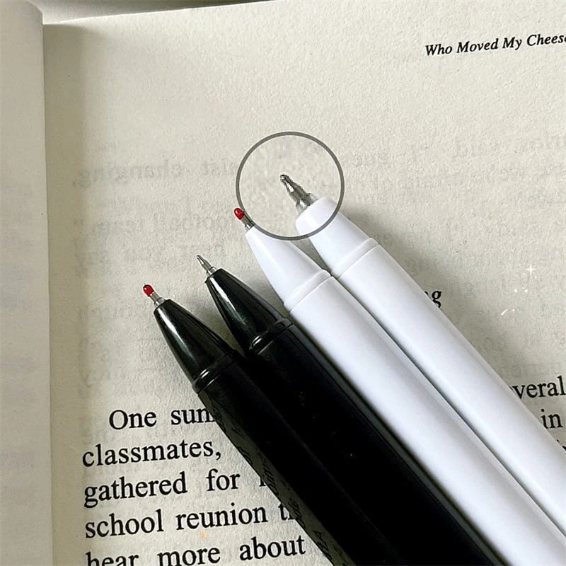 Pachacco Pen Apăsați Neutru Pen iute Uscat Student Papetărie Perie Stilou ST 0.5 mm, Negru Pix Chool Rechizite de Birou Cadou de Crăciun