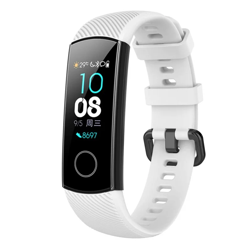 Pentru Huawei Honor Band 4 5 Ceas Inteligent Brățară Bandă De Silicon Încheietura Curea Sport Watchband Pentru Huawei Onoare Glorie 5 Accesorii