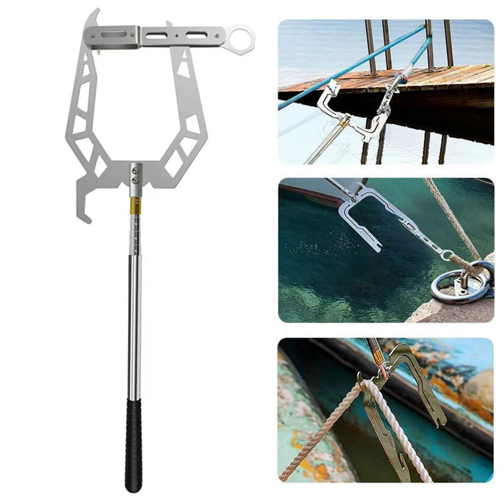 Portabil amară Doc Cârlig din Oțel Inoxidabil de Lungă distanță Threader Opri Nava Caiac Accesorii Barca Instrument