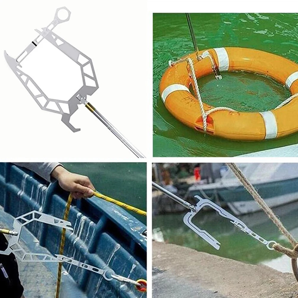 Portabil amară Doc Cârlig din Oțel Inoxidabil de Lungă distanță Threader Opri Nava Caiac Accesorii Barca Instrument
