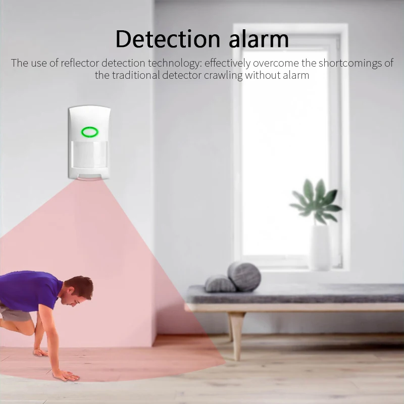 Portabil Senzor Nou Senzor De Mișcare Infraroșu Inteligent Detectoare De Detectare A Corpului Uman Pentru Tuya Wifi Alarmă Antifurt Cu Tuyasmart App