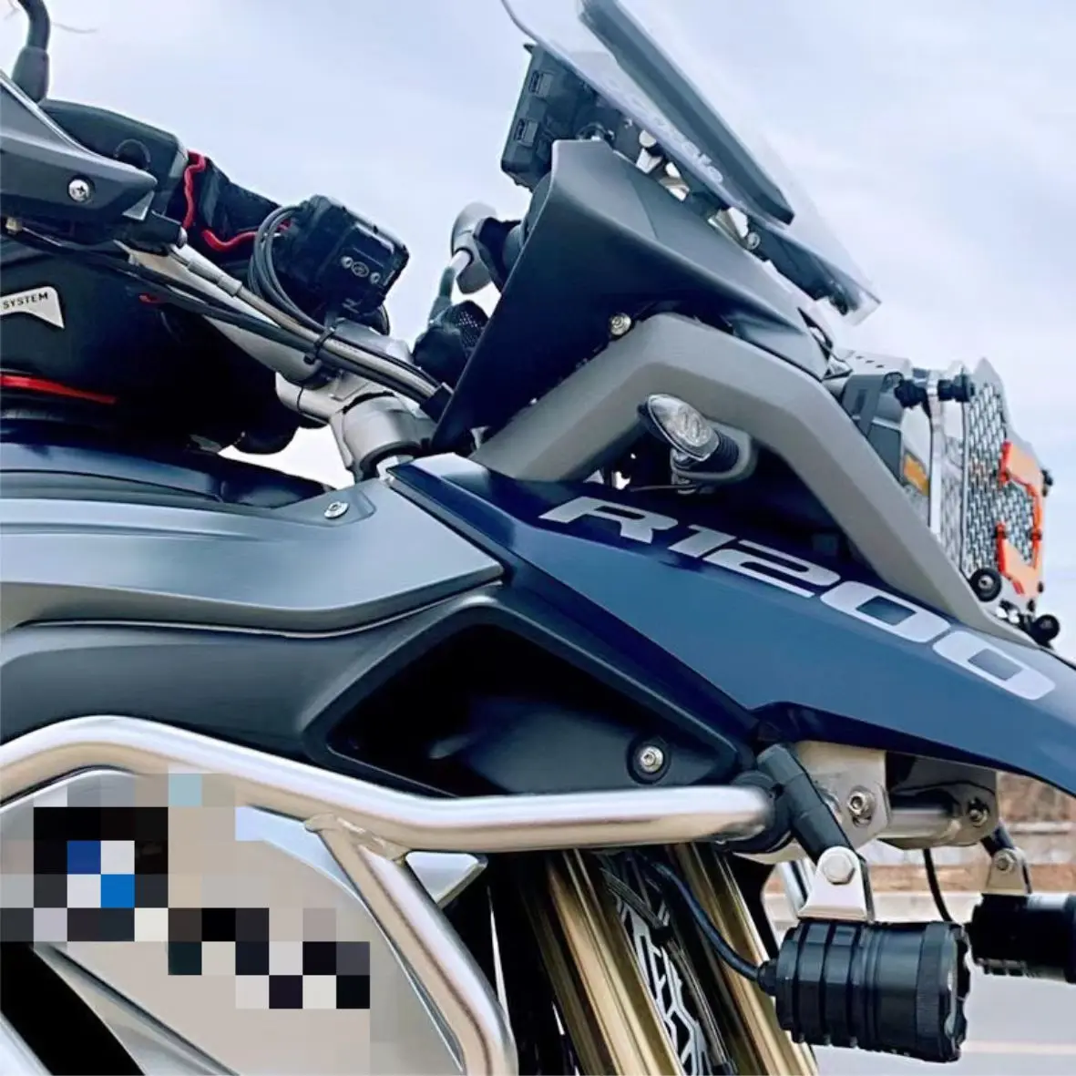 Scop General Motocicleta Impermeabil autocolant Reflectorizant Ornitofauna modificare pentru BMW R1200 R1250 GS ADV