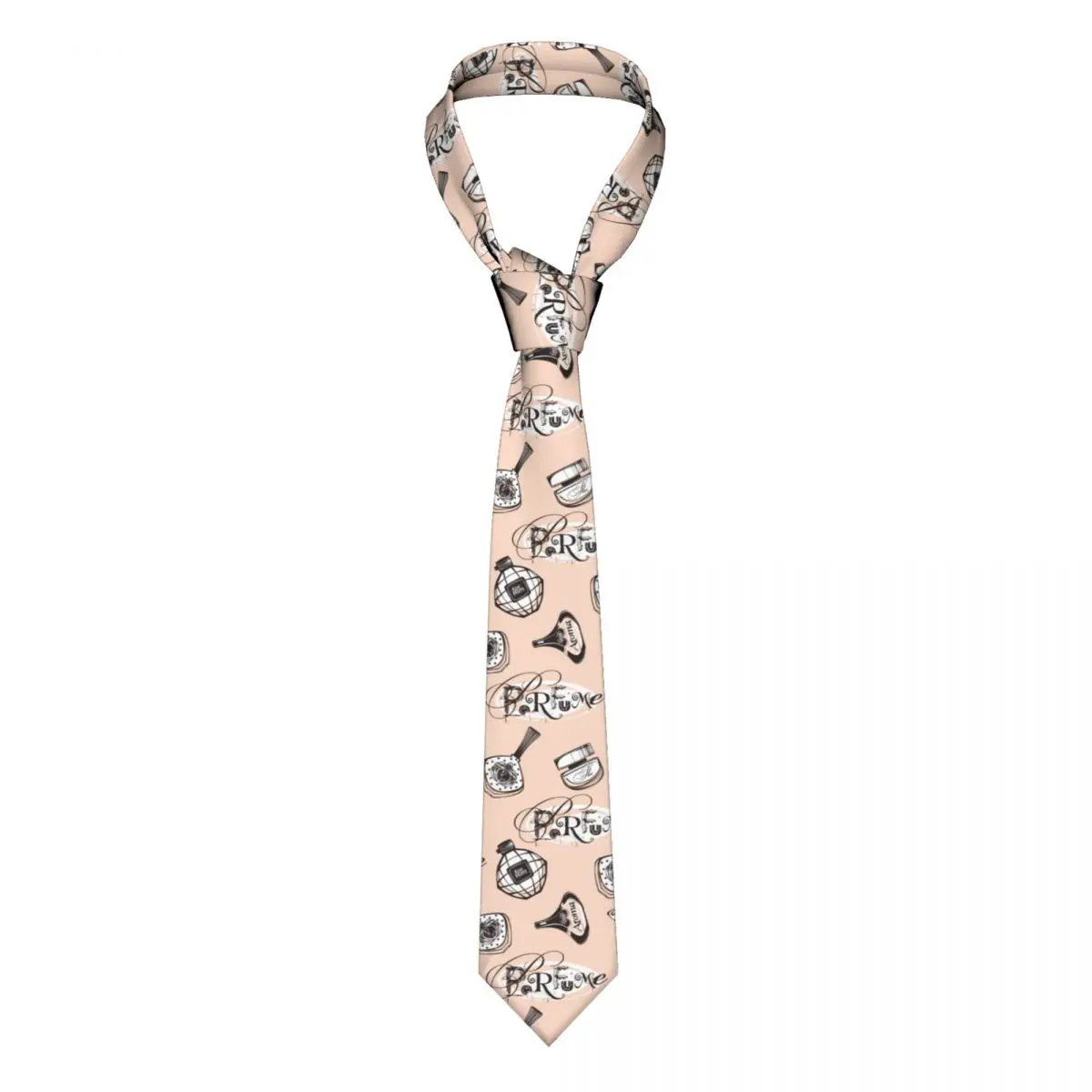 Sticla de parfum Bărbați Femei Cravate de Mătase Poliester 8 cm Clasic Gât Cravate pentru Barbati Costume Accesorii Gravatas Cadou de Nunta