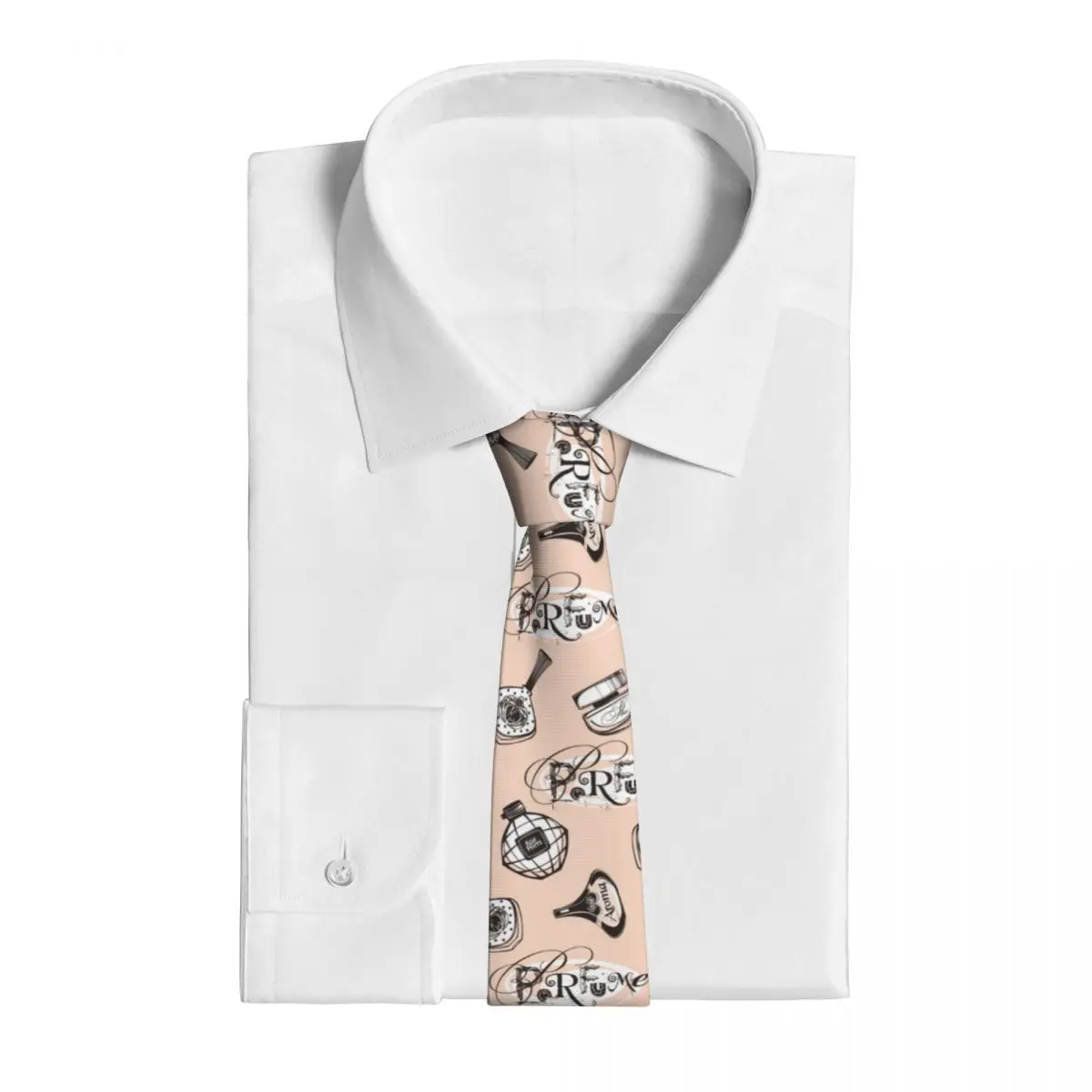 Sticla de parfum Bărbați Femei Cravate de Mătase Poliester 8 cm Clasic Gât Cravate pentru Barbati Costume Accesorii Gravatas Cadou de Nunta