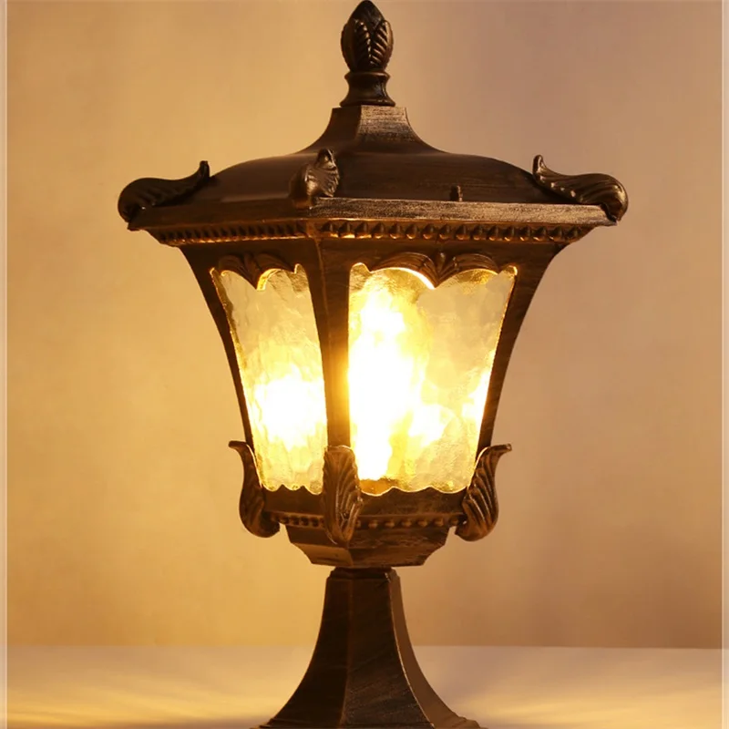 TINNY Clasice de Perete în aer liber, Lumina LED-uri Impermeabil Pilon Post de Lampa de Prindere pentru Acasă Verandă, Terasă Balcon