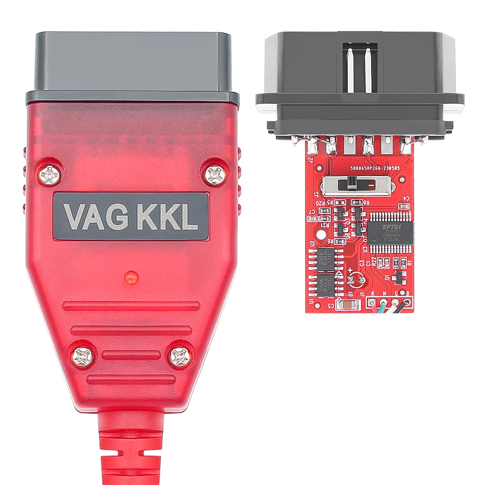 VAG COM 409.1 KKL Real 9241A 409 FTDI FT232RL K linie OBD2 OBD 2 Instrumente de Diagnosticare Auto Cablu de Interfață Pentru Fiat/Audi/VW/Skoda/Seat