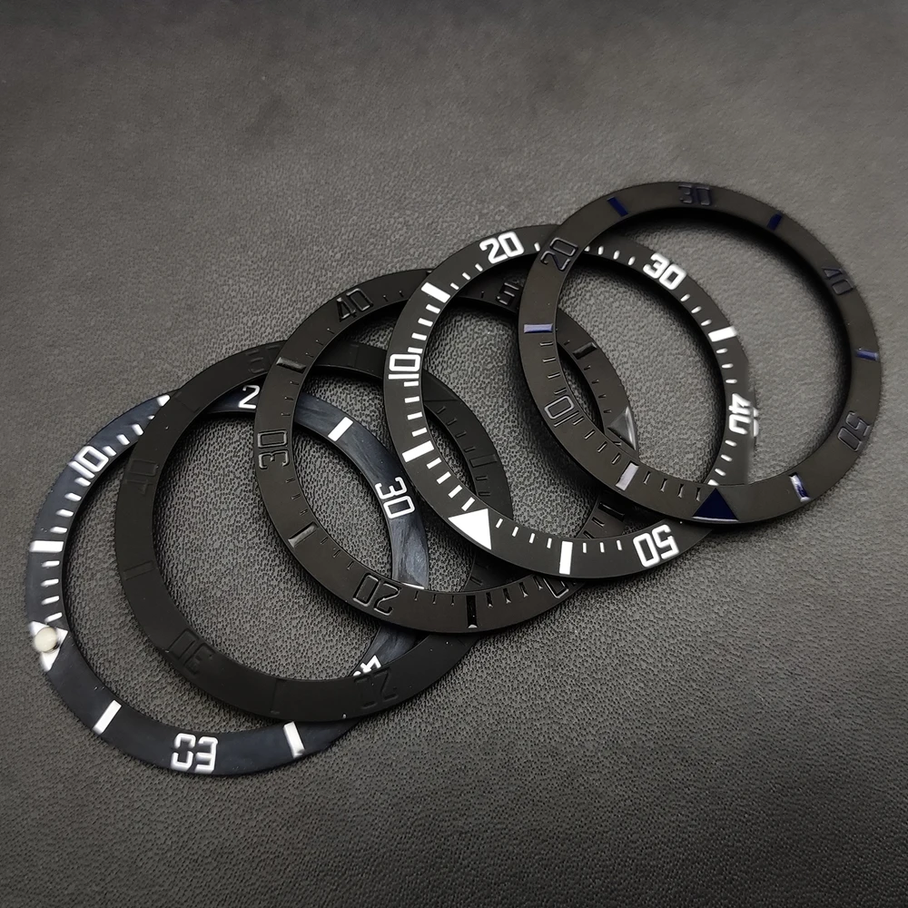 Watch 38MM accesoriu mată ceramice ceas inel substitut pentru muncă inel saliva fantomă caz ceas inel exterior, scară digitale inel