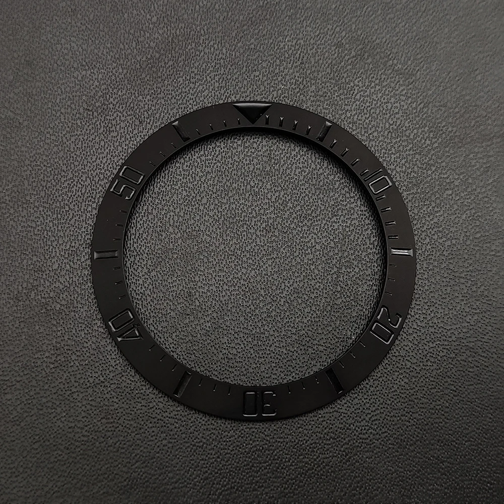 Watch 38MM accesoriu mată ceramice ceas inel substitut pentru muncă inel saliva fantomă caz ceas inel exterior, scară digitale inel