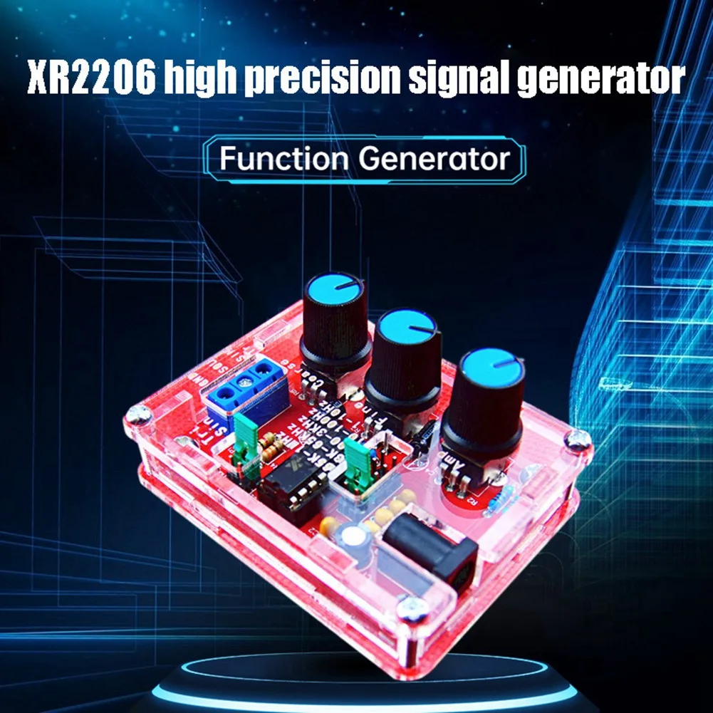XR2206 Sine Wave Generator de Semnal Generator de Funcții Produs Finit cu Locuințe