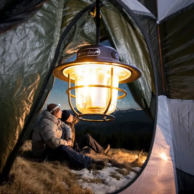 În aer liber USB Reîncărcabilă Lanterna Portabil Cort de Lumină 4 Moduri de Iluminare în aer liber Camping LED Accesorii Pentru Cort Rulota