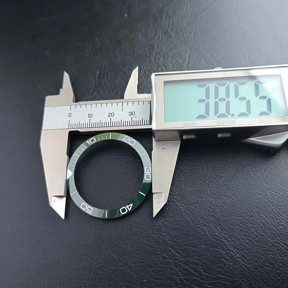 Înclinați 38.6 mm * 31mm Diverse Bezel Bezel Ceramica GMT și 40mm Bărbați ceas de Scufundare a Introduce Înlocuire Suprafață